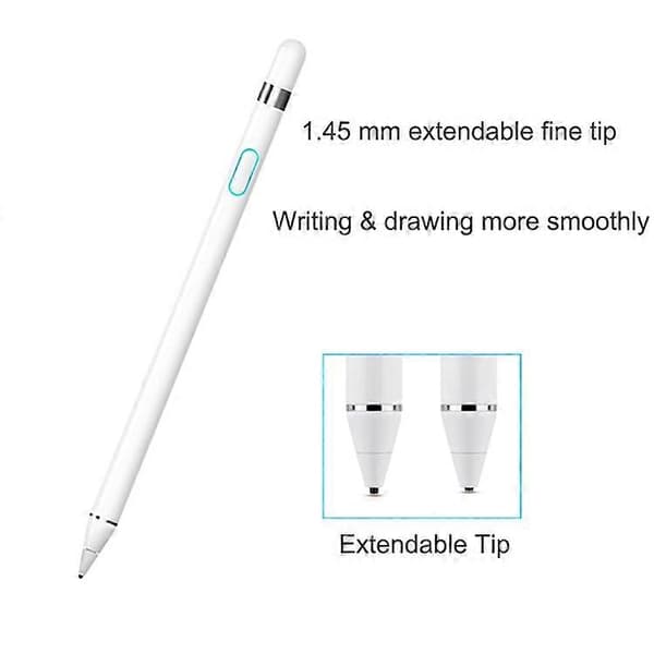P339 Picasso Active Stylus Universal Capacitive Touch Screen Stylus -kynä White