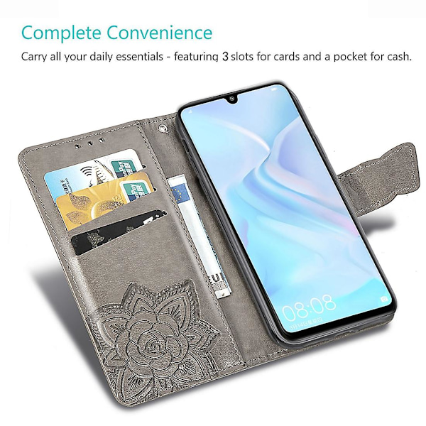Läderfodral för Huawei P30 Lite