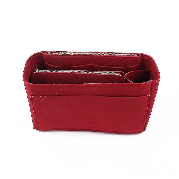 Handväska Organizer Infoga filtväskor Handväska Tote Shaper Multi Pocket