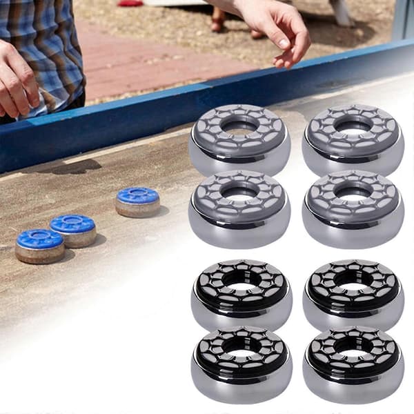 8 st Shuffleboard Puckar Matt Yta för Barn Shuffleboard Bordsutrustning