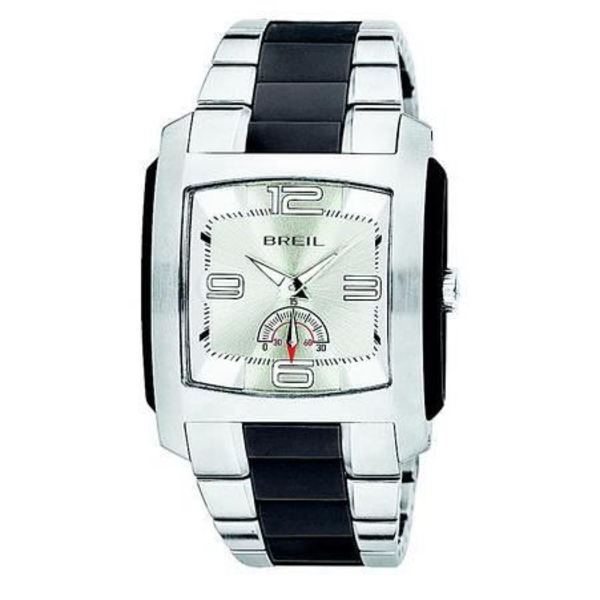 Ur - BREIL - DUO BW0225 - Kvarts - Analog - Sort silikonerem Svart