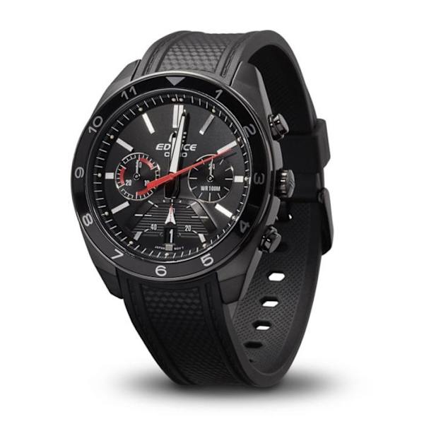 Kello - Casio - Edifice EFV-590PB-1AVUEF - Kvartsi - Vedenpitävyys 10 baaria - Mineraalilasi sort