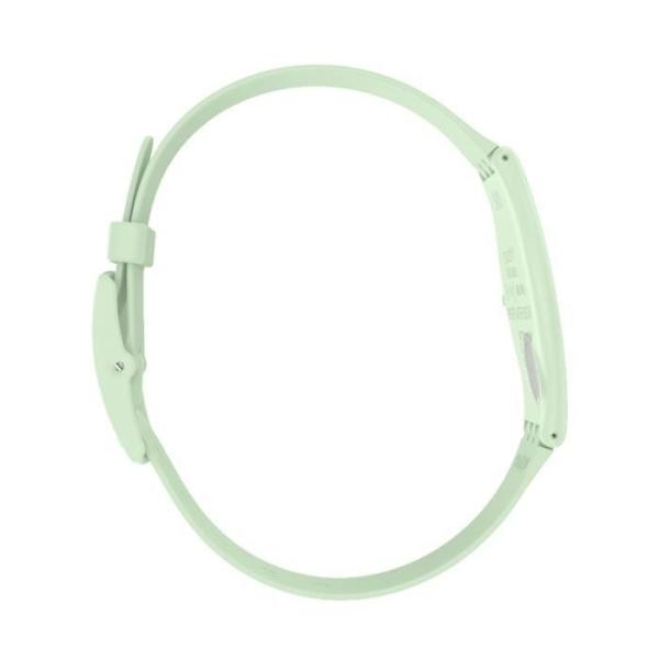 Klocka - SWATCH - Caricia - Grönt silikonband - Quartz urverk - Analog display Grön