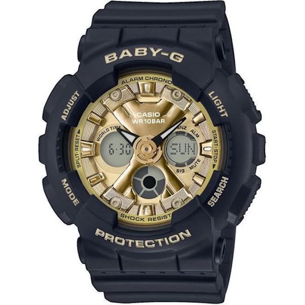 Kello - Casio - BA-130-1A3ER - Keltainen - Sylinterimäinen - 5 päivittäistä hälytystä