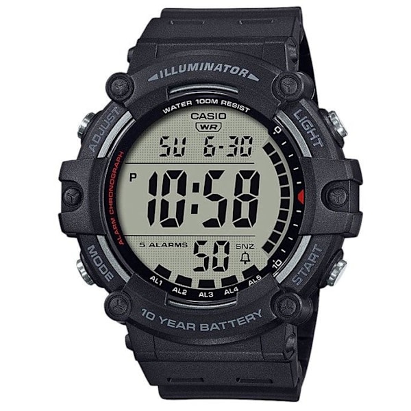 CASIO - Sportsur - Multifunktion - Sort