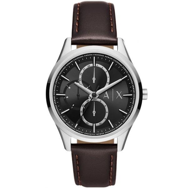 Armani Exchange Watch - Herre - AX1868 - Brunt læder - 42mm - 5 bar kastanj