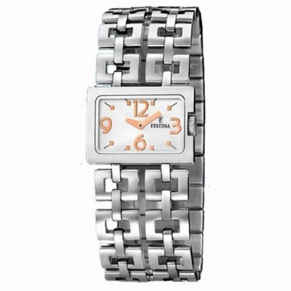 Klocka - FESTINA - F16769-4 - Kvarts - Analog - Silverstål Pengar
