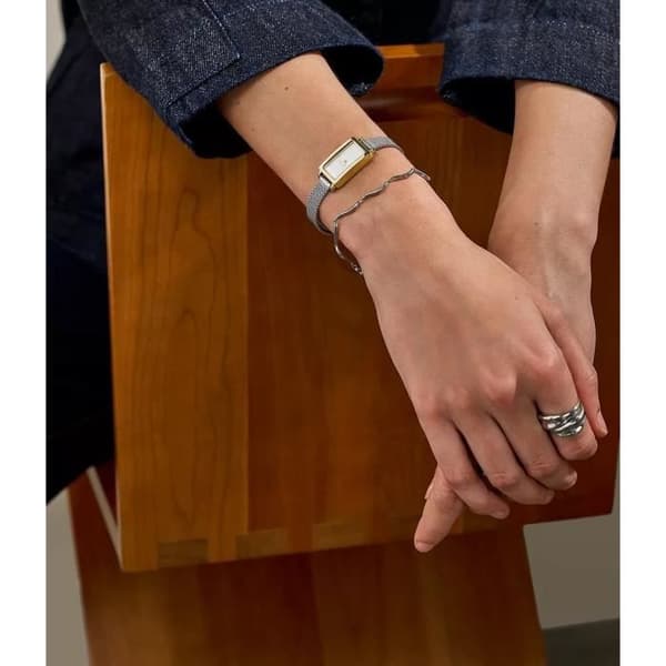 Ur - SKAGEN - SKW3147 - Rektangulær - Kvarts - Rustfrit stål sølv Pengar