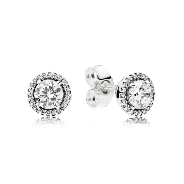 Øreringe - PANDORA - 296272CZ - Cubic Zirconia - Sølv - Damer