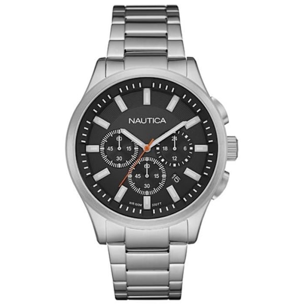 Ur - Nautica - NCT-17 NAI19532G - Quartz - Analog - Vandtæthed 10 Atm Svart silver
