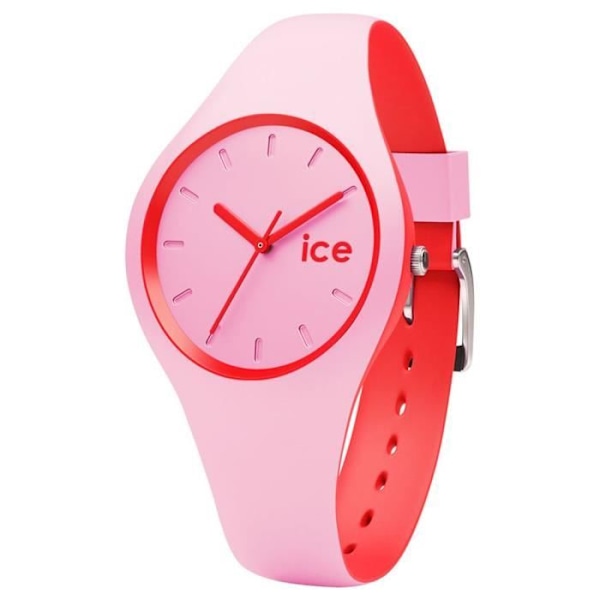 Ur - Ice-Watch - ICE duo Pink Rød - Silikone rem - Quartz - Unisex röd ros