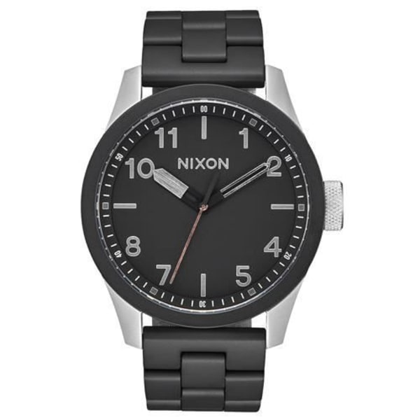 Klocka - Nixon - A9742541 - Kvarts - Analog - Svart stål Svart