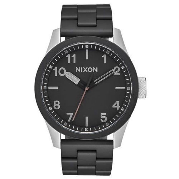 Ur - Nixon - A9742541 - Kvarts - Analog - Sort stål Svart