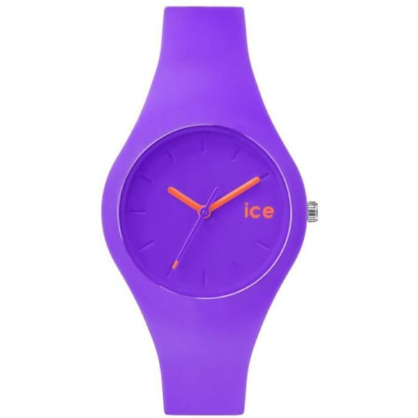Ur - ICE WATCH - ICE Chamallow - Silikonerem - Lilla urskive - Quartz urværk Lila