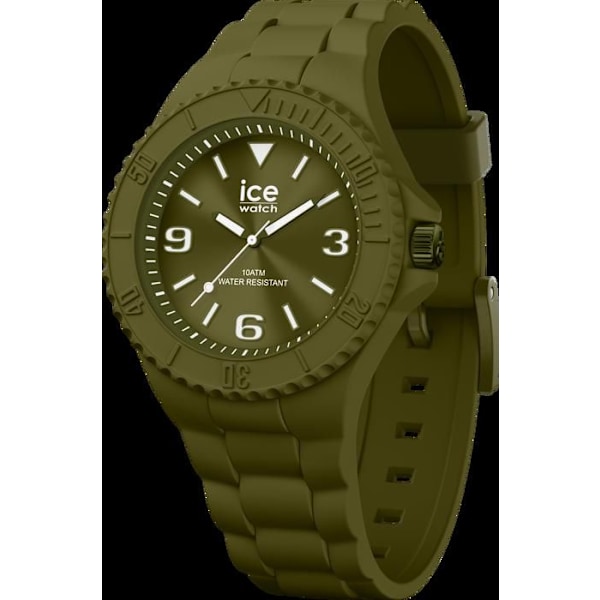 Herrklocka ICE WATCH Analog Quartz Green Silikonrem 019872 Grön