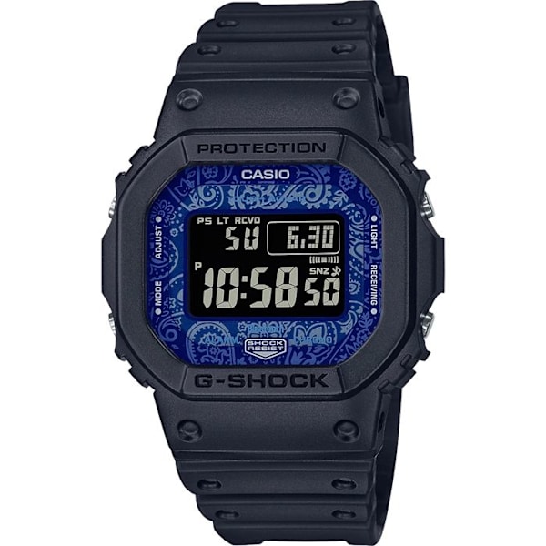 Casio GW-B5600BP-1ER Herreur - Digital Quartz - Sort plastrem sort