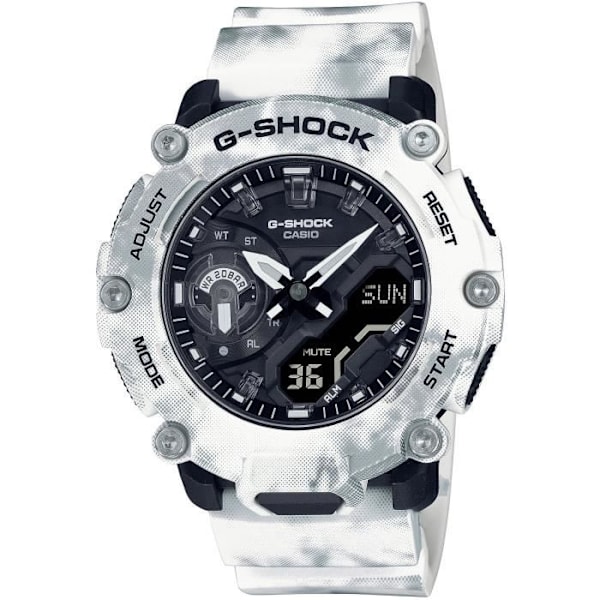 Casio GA-2200GC-7AER Herrklocka - Digital Analog Quartz - Flerfärgad plastrem Flerfärgad