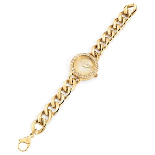 Klocka - Just Cavalli - R7253212502 - Kvarts - Analog - Guld gyllene