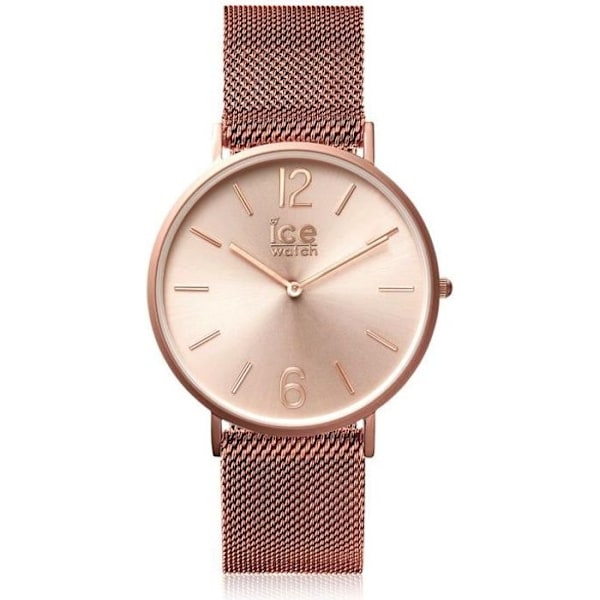 Ur - Ice Watch - Ice City Milanese - Quartz - Alfanumerisk - Trendy Rose guld, blått, gyllene, silver, 