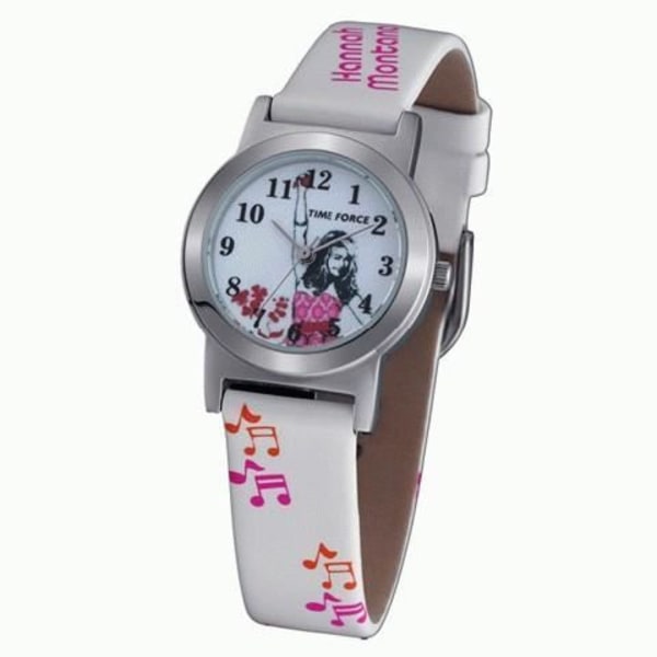 Ur - Time Force - HM1001 - Kvarts - Analog - Hvid Læder