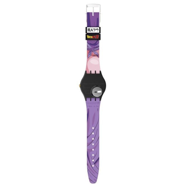 Kello - SWATCH - Majin Buu X - Silikoni ja muovi - Musta - Kvartsi Swiss Made Kvartsrörelse