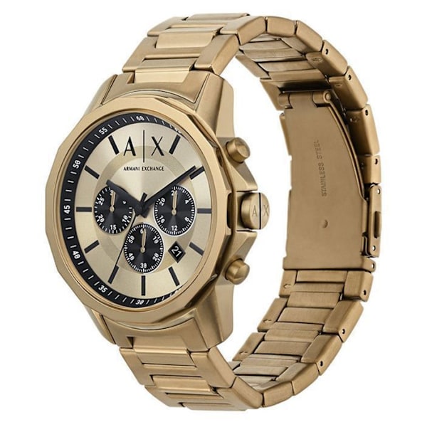 Kello - Armani Exchange - AX1739 - Ruostumaton teräs - 44 mm - Vedenkestävä 5 bar kastanj