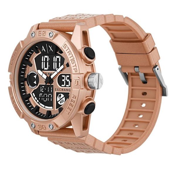 Ur - Armani Exchange - AX2967 - Ip-rosé - 46 mm - Vandtæt 10 bar Ip-rosé