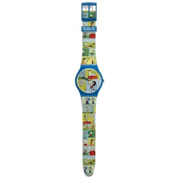 Swatch Smak Collection Snoopy Watch - Herr - Silikon / plast - Blå Kvartsrörelse