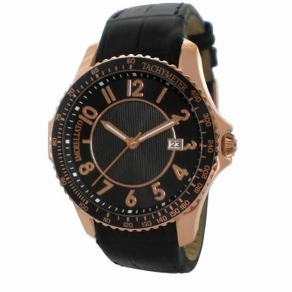 Ure - Morellato - P9006 - Kvarts - Analog - Sort Læder Svart