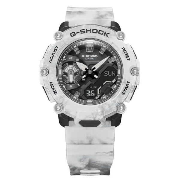 Casio GA-2200GC-7AER Herrklocka - Digital Analog Quartz - Flerfärgad plastrem Flerfärgad
