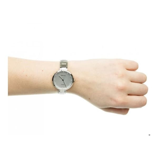 Kvinnoarmbandet BERING 11334-770, silverfärgad, klassisk.