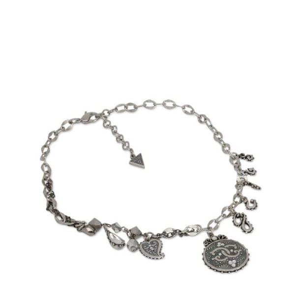 Halsband - Guess - UFN10823 - 100% Stål - 42 cm - Färg Grå grå