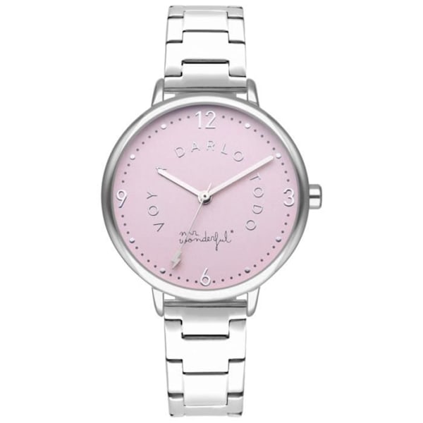 Dameur - MR WONDERFUL - WR10100 - Kvarts - Analog - Rustfrit stål Rosa, grå