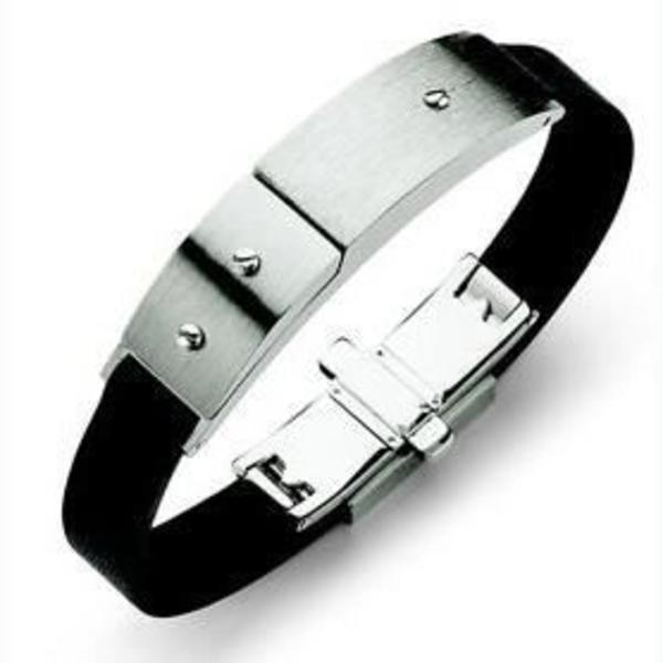 Rannekoru - BREIL - TRIBE JEWELS DOMINO TJ0541 - ruostumaton teräs - musta - miehet