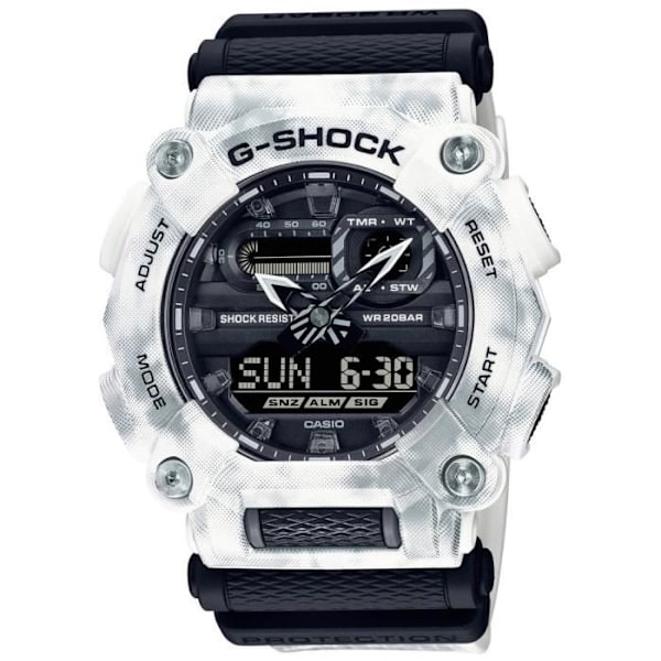 CASIO GA-900GC-7AER Herrklocka Quartz Analog Digital plastrem Flerfärgad Flerfärgad