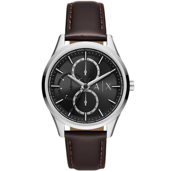 Armani Exchange Watch - Herr - AX1868 - Brunt Läder - 42mm - 5 bar kastanj
