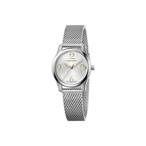 Klocka - Wenger - Mod. 01.1421.109 - Quartz - Analog - Chic Silver
