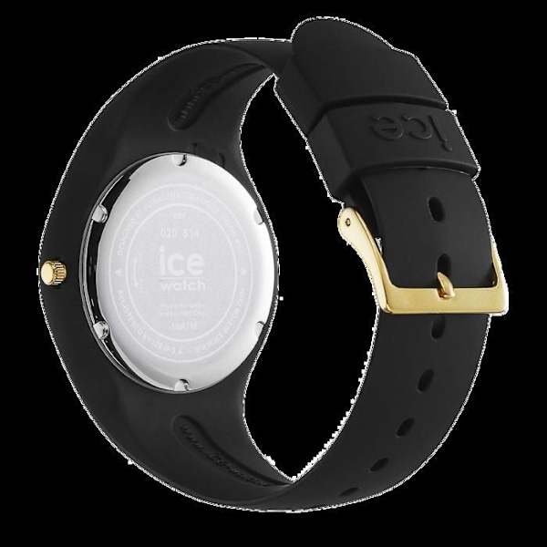 Ur - ICE WATCH - Ica Watch Flower - Sort Silikone - Vandtæt 10 Atm - Trendy Svart