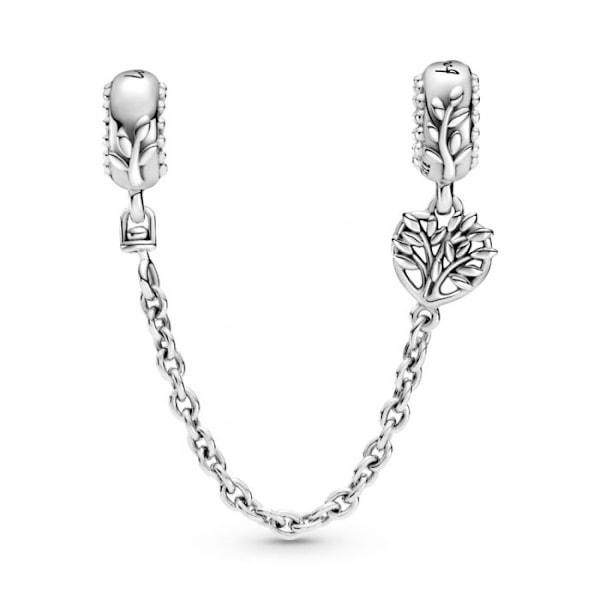 Tree of Life Heart Comfort Chain Charm 799293C00-05 Grå