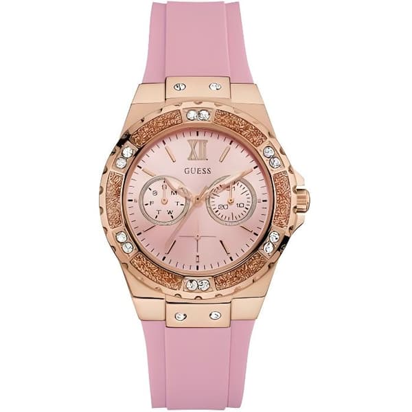 Guess Kellot Naisten Vaaleanpunainen Kello W1053L3