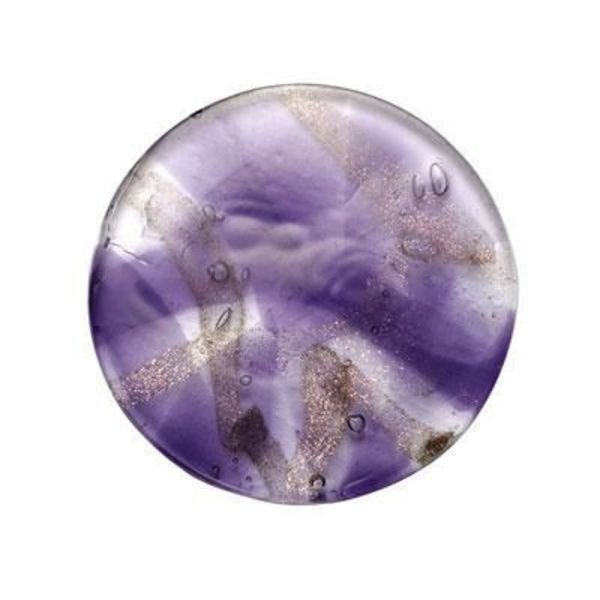 "Médaljon Kvinna - Viceroy - VMC0022-07 - Stål - Murano Glas - Lila"