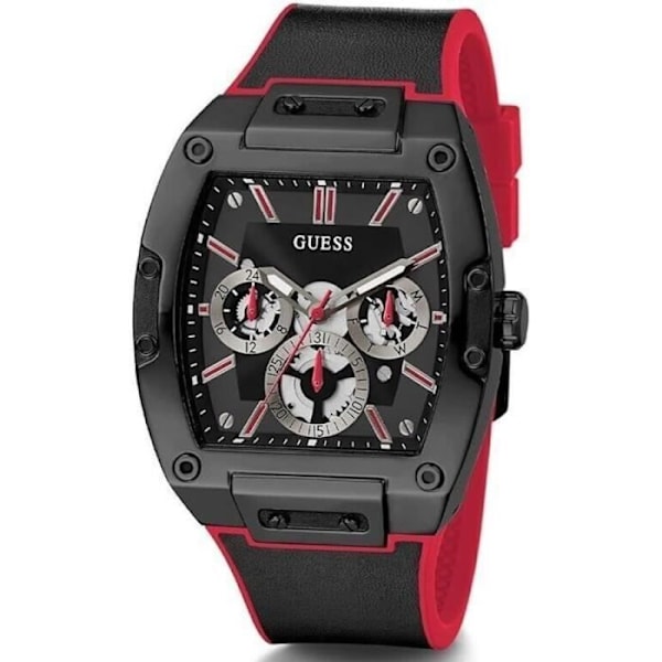 Klocka - Guess - Phoenix GW0202G7 - Kvarts - Rostfritt stål - 43 mm - Svart Svart