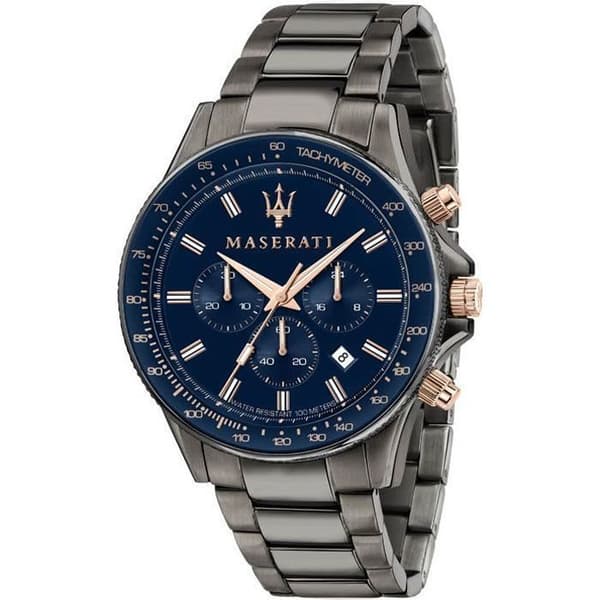 Ur - Maserati - R8873640001 - Analog - Rustfrit stål - Vandtæthed 10 Atm Grå