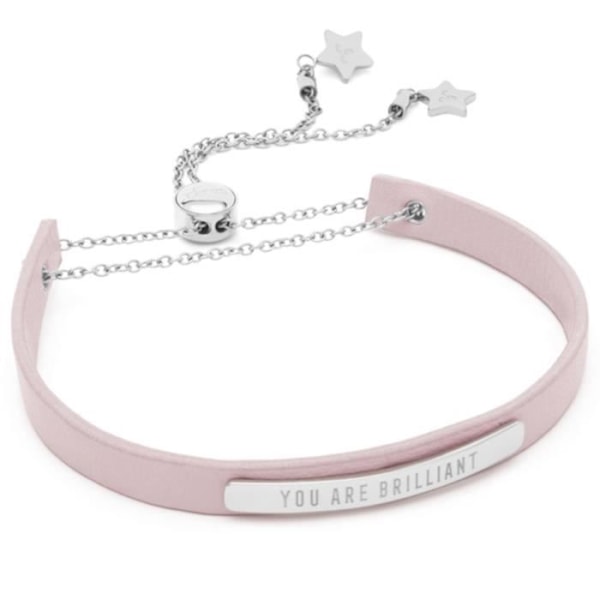 Armbånd - MR WONDERFUL - WJ30002 - Sølv - Rosa - Rustfrit stål Rosa