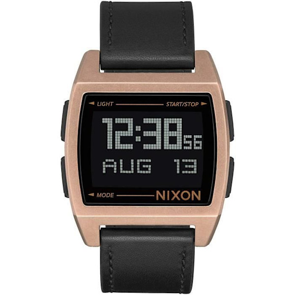 Ur - Nixon - A1181-872-00 - Digital - Fuldnarvet læder - 10 Atm vandtæt