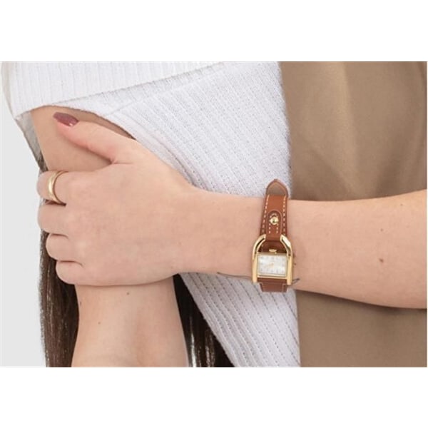 Fossil Watch - Dam - ES5264 - Brunt Läder - 28mm - 3 bar kastanj