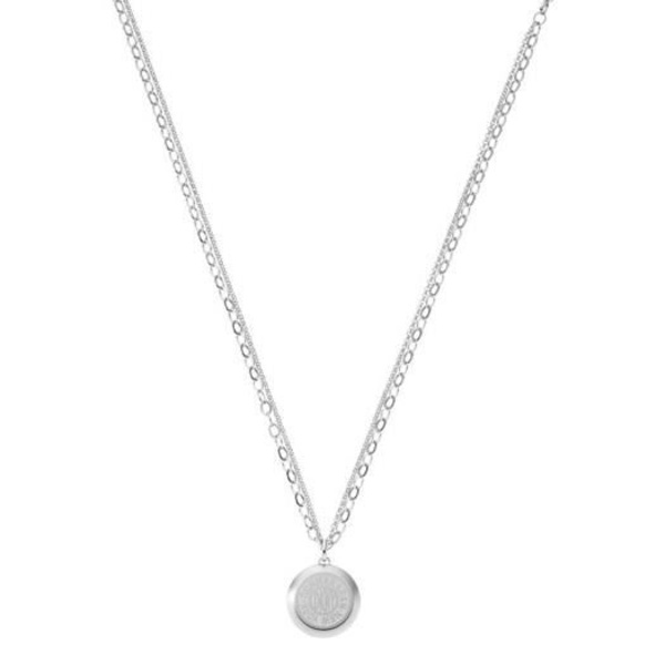 Collier - DKNY - LOGO NJ1413040 - Ruostumaton teräs - Hopea - Nainen