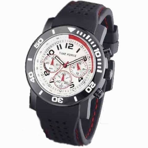 Ur - Time Force - TF3197M02 - Kvarts - Analog - Hvid Resin