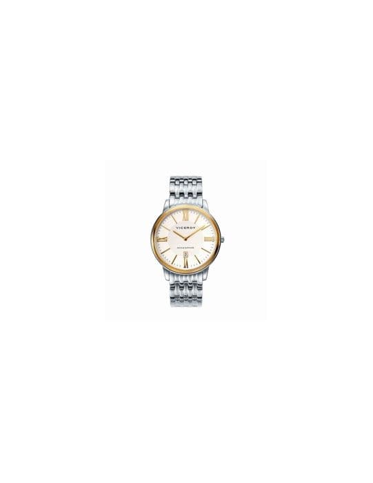 Ur - Viceroy - 47835-99 - Analog - Kvarts - Rustfrit stål Vit, Silver