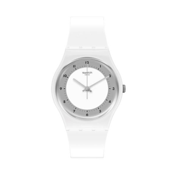 Klocka - SWATCH - SO28W104 - Quartz - 34mm - Vattentät 3 Atm - Unisex Vit, svart, guld